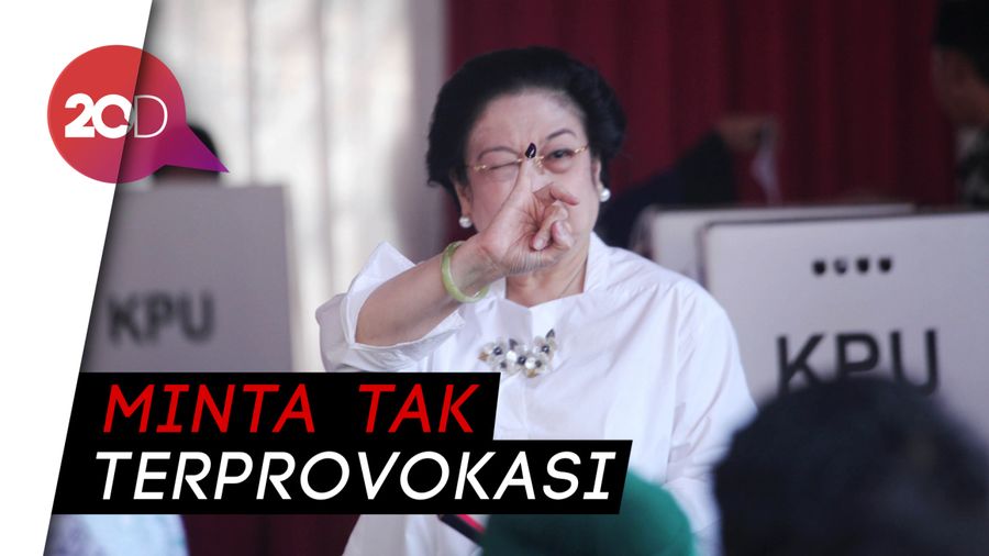 Megawati: Terimakasih Prabowo Ajak Pendukung Tak Terprovokasi