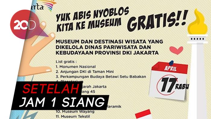 Nikmati Liburan Gratis Setelah Nyoblos di Destinasi Wisata Jakarta