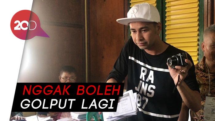 Pertama Kali Nyoblos, Raffi Ahmad Nggak Enak Badan