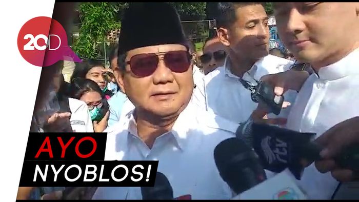 Pesan Prabowo: Jangan Golput, Masa Depan di Tangan Rakyat