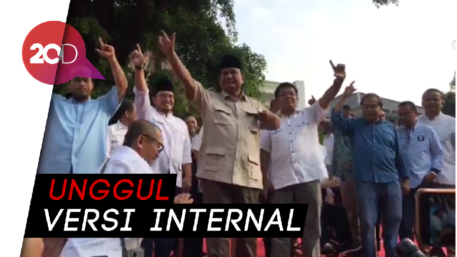  Ungkap Hasil Exit Poll, Prabowo: Minta Relawan Kawal TPS