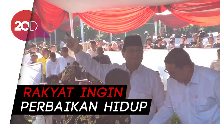 Prabowo Optimistis Menang: Rakyat Menghendaki Perubahan