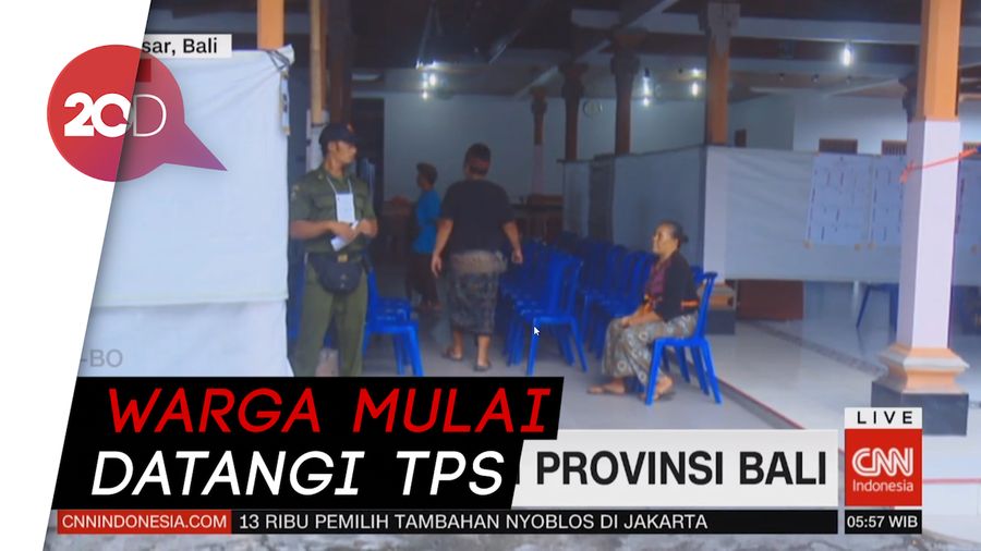 Suasana Jelang Pencoblosan di Bali