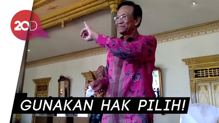 Sultan HB Nyoblos Bersama Istri, Berharap Partisipasi Pemilih 80%