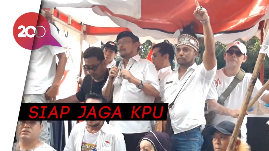 Jokowi-Amin Unggul di Quick Count, Relawan Gelar Long March