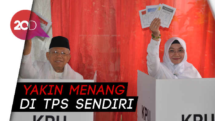  Usai Coblos, Maruf: Nikmat Sekali 