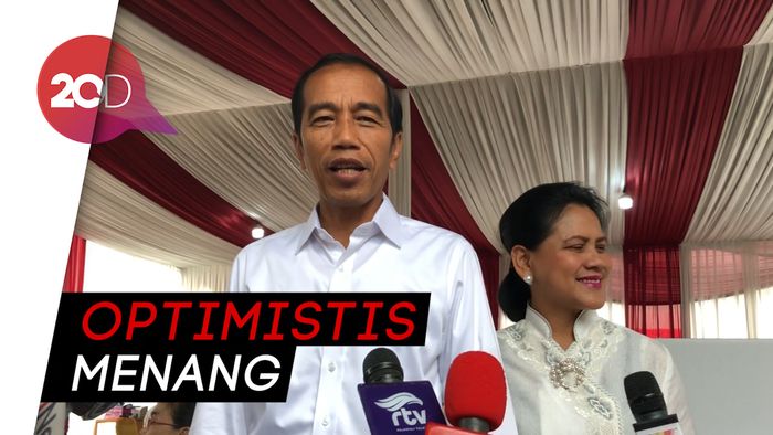Usai Nyoblos, Jokowi: Plong!