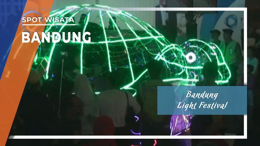 Bandung Light Festival Bertema Fauna