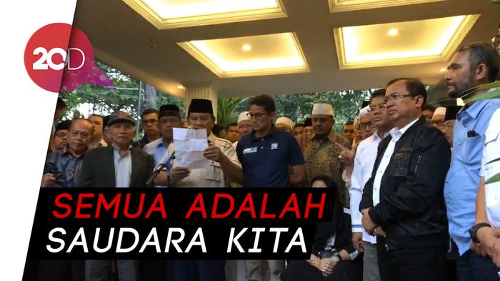 Ada Kutipan Jokowi di Pidato Klaim Kemenangan Prabowo