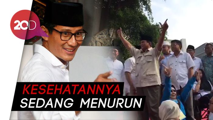 Dua Kali Pidato Klaim Kemenangan Prabowo Tak Didampingi Sandi