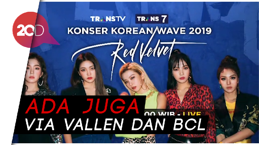 Gratis! Red Velvet Guncang BSD 27 April