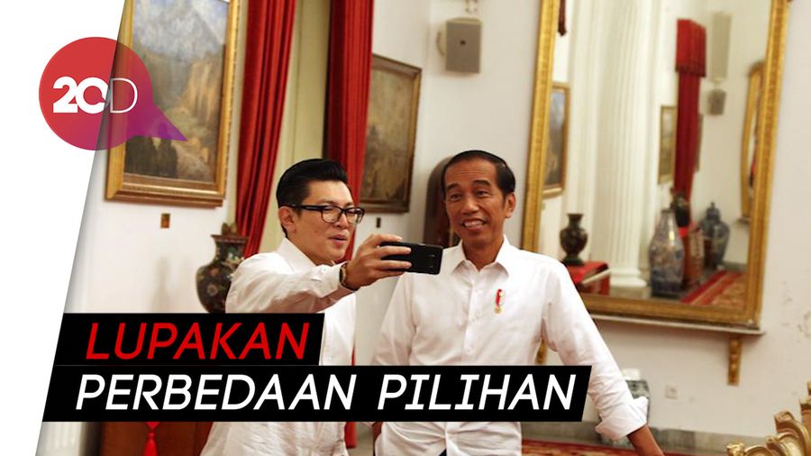 Pesan Jokowi saat Ngevlog Bareng Pemred Detikcom