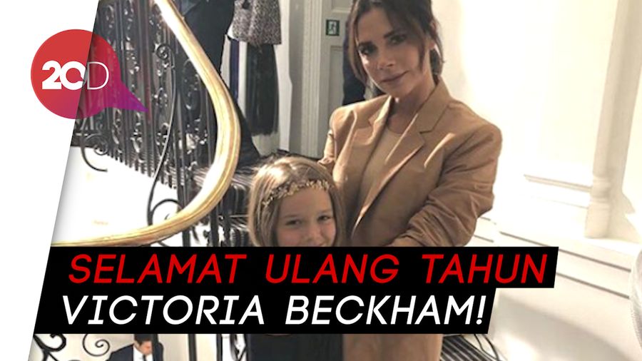 Ucapan Ultah Romantis dari David Beckham untuk Victoria