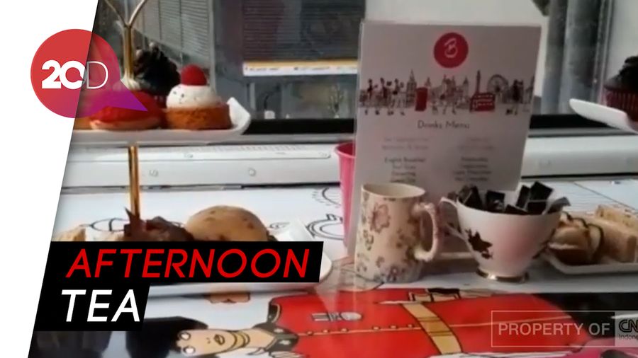 Uniknya Tradisi Minum Teh Sambil Naik Bus di Inggris