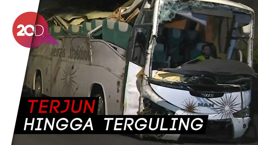 Bus Pariwisata Rem Blong di Portugal, 29 Turis Jerman Tewas