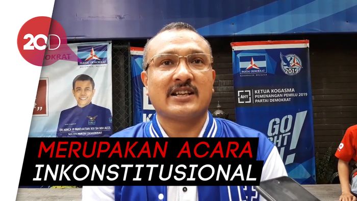 Mengacu Instruksi SBY, Demokrat Tak Ikut Syukuran Prabowo-Sandi