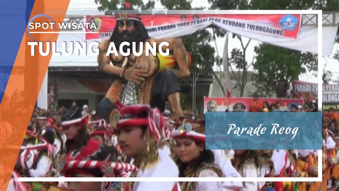 Parade Reog Kendang asal Tulung Agung