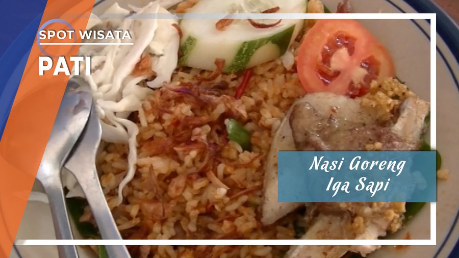 Nasi Goreng Iga Sapi Kaya Bumbu Rempah, Jalan Pramuka, Pati, Jawa Tengah