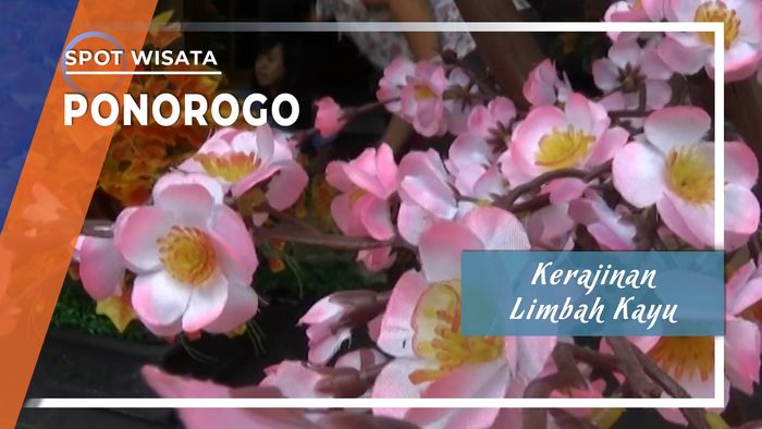 Kerajinan Limbah Kayu, Desa Cerabak, Selahong Ponorogo