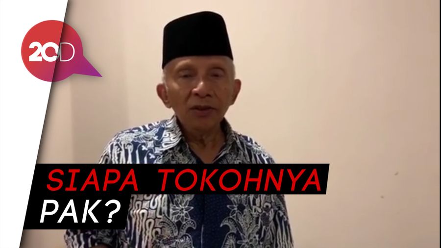 Amien Rais Sindir Ada Tokoh yang Peragu dan Suka Main Aman