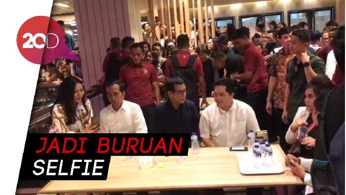 Sambangi Mal Grand Indonesia, Jokowi Diteriaki Presiden