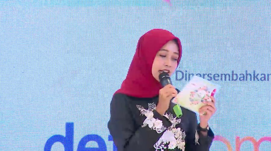 Gaya Amiratul Memandu Acara - Sunsilk Hijab Hunt 2019 Padang