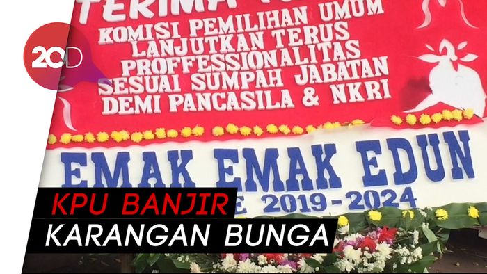 Dari Emak-emak Edun hingga Yayangnya Jokowi Kirim Bunga untuk KPU