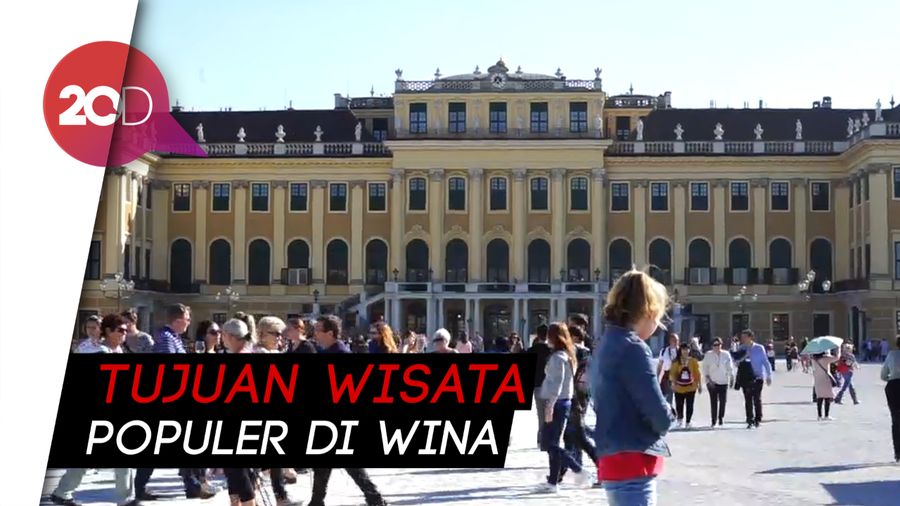 Meriahnya Pasar Paskah di Halaman Istana Schonbrunn Austria