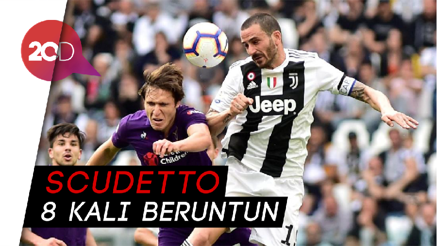 Taklukkan Fiorentina, Juventus Kunci Gelar Scudetto