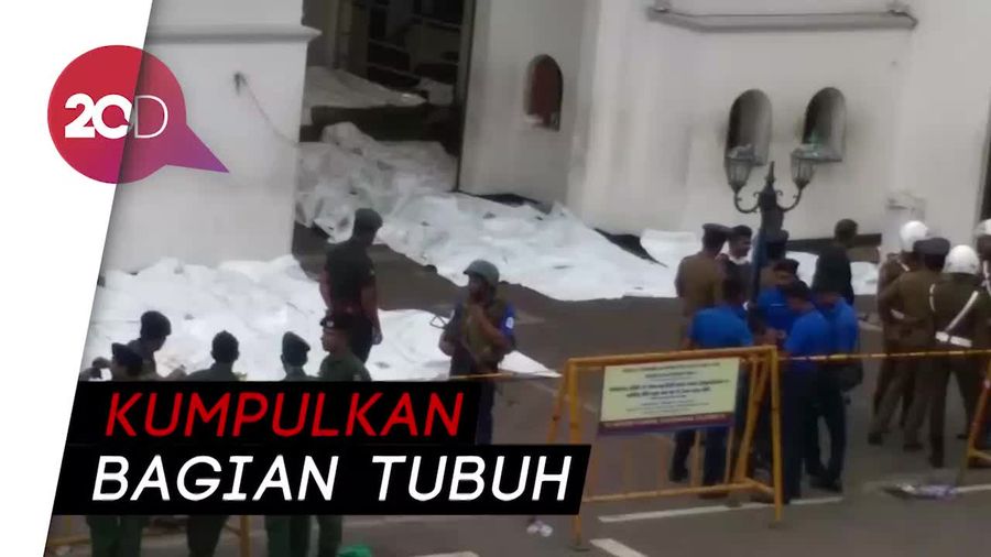  Polisi Mulai Indetifikasi Korban Ledakan Bom