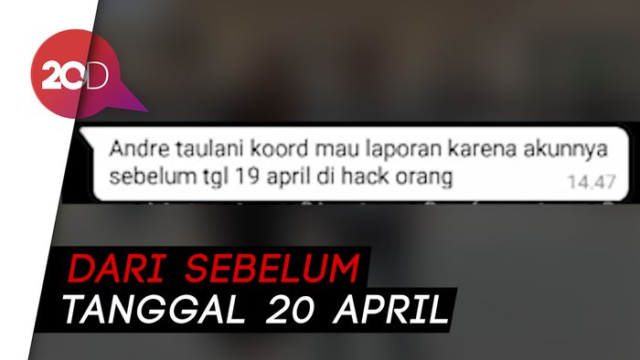 Akun Sang Istri Di-hack, Andre Taulany Lapor Polisi