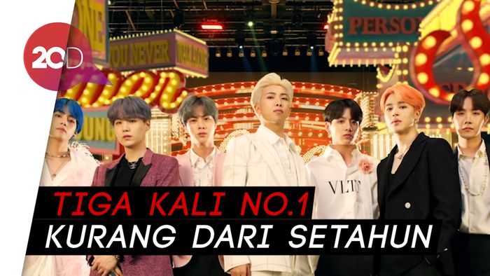 BTS Jadi Grup Setelah The Beatles yang Cetak Sejarah di Billboard