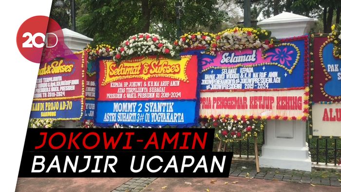 Dari Mommy Syantik Hingga Relawan Jokowi Kirim Bunga ke Istana