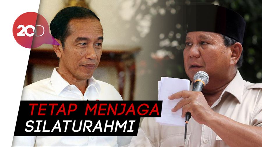Komitmen Persahabatan Jokowi-Prabowo Tak Retak Usai Pilpres 2019  