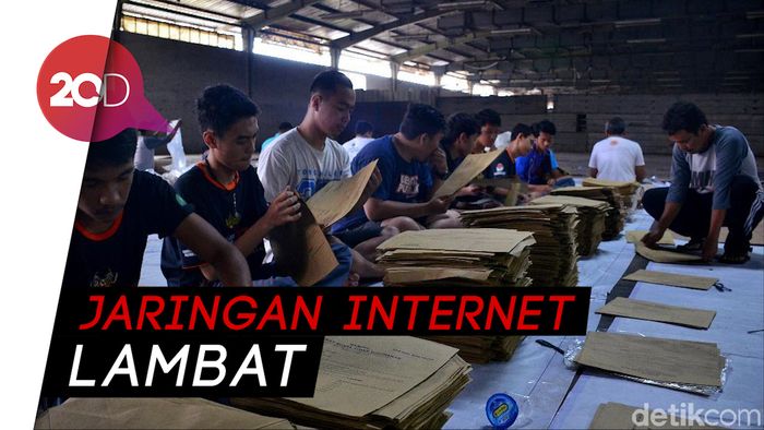 Pengumpulan Data C1 di Sumbawa Terhambat Jaringan Internet