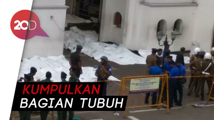  Polisi Mulai Identifikasi Korban Ledakan Bom Sri Lanka