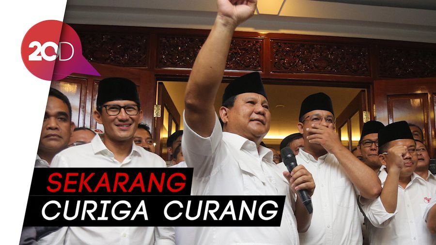 Prabowo Percaya Quick Count Pilkada 2017, Kenapa Sekarang Tidak? 