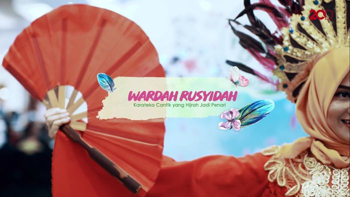 Wardah Rusyidah, Karateka yang Hijrah Jadi Penari