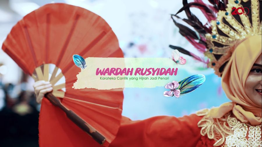 Wardah Rusyidah, Karateka yang Hijrah Jadi Penari