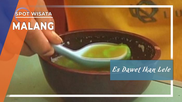 Es Dawet Segar Berbahan Dasar Ikan Lele, Malang