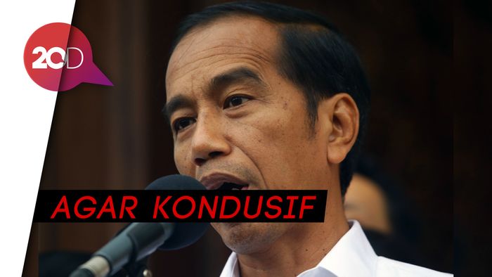 Ada Riak Kecil, Jokowi Minta Jaga Keamanan Pasca Pemilu