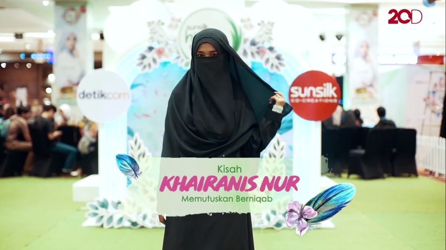 Kisah Khairanis Nur Putuskan Mantap Berniqab