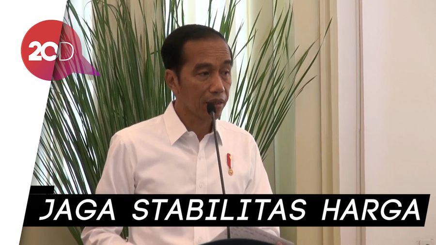 Jelang Ramadan, Jokowi Wanti-wanti Harga Kebutuhan Pokok