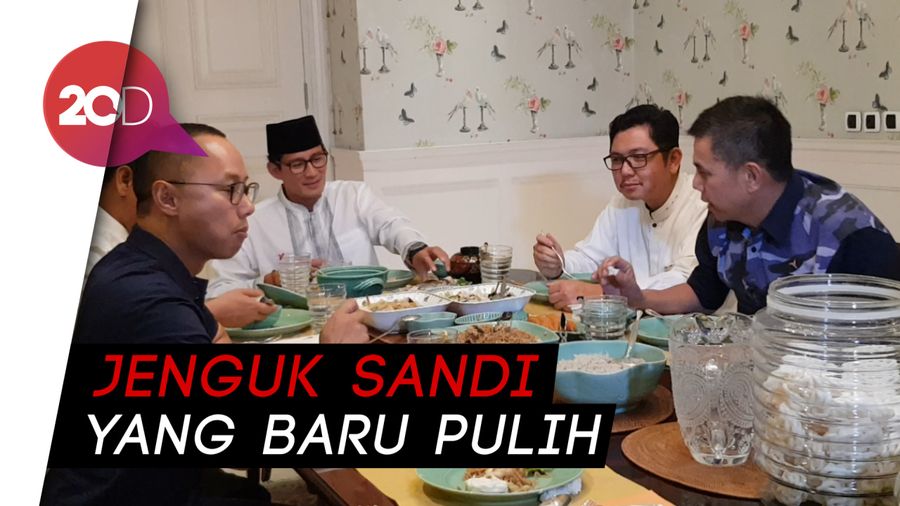 Sandi Ajak Lima Sekjen Partai Koalisi Adil Makmur Dinner Bersama