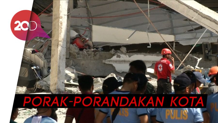Video Evakuasi Korban Gempa di Filipina