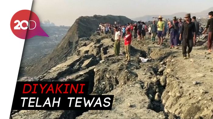 54 Pekerja Tambang Tertimbun di Myanmar
