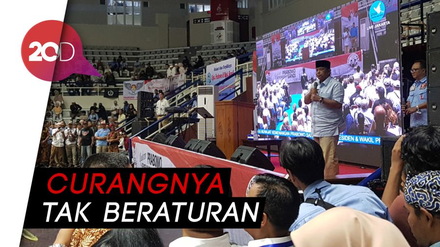BPN: Dicurangi Menang 62%, Kalau Tidak Dicurangi Bisa 75%