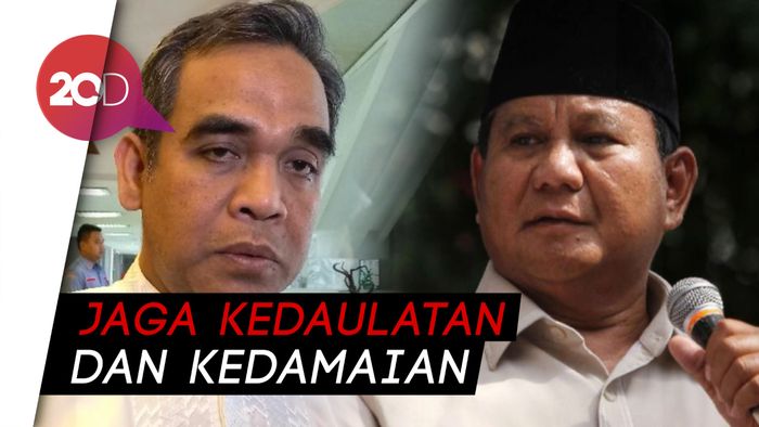 Usai Rapat Tertutup, Prabowo Kirim Pesan Kedamaian Lewat Muzani