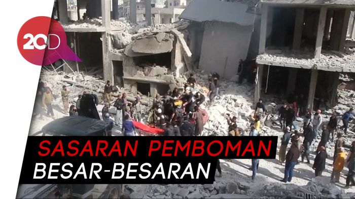 17 Orang Tewas dalam Serangan Udara Rusia di Suriah