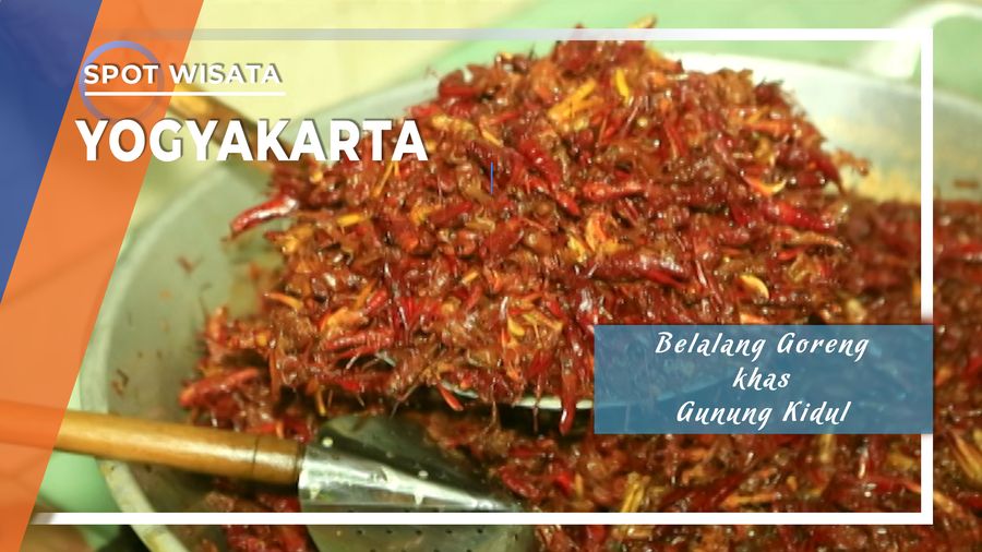 Belalang Goreng Buah Tangan Khas Gunung Kidul